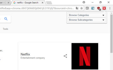 Netflix - Category Browser