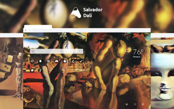 Salvador Dali HD Wallpapers New Tab