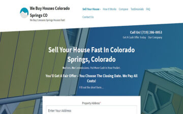 We Buy Houses Colorado Springs CO