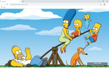 The Simpsons New Tab & Wallpapers Collection
