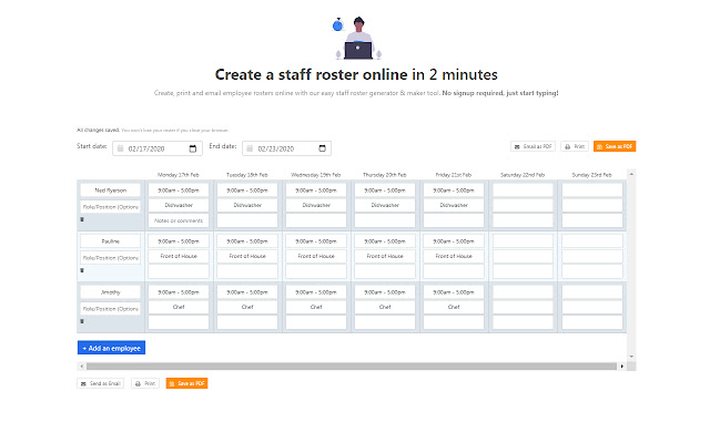 free-staff-roster-generator-browser-addons-google-chrome-extensions