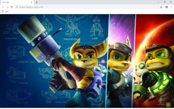 Ratchet and Clank Wallpapers and New Tab
