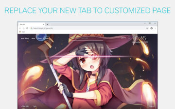 KonoSuba Megumin Wallpapers HD Custom New Tab