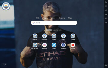 Official Manchester City FC Start page