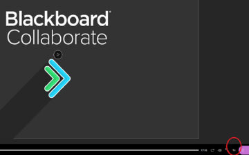 Blackboard Video Speed