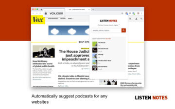 Listen Notes for Chrome - podcast search