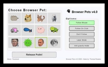 Browser Pets