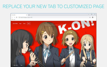 K On Wallpapers Anime New Tab - freeaddon.com