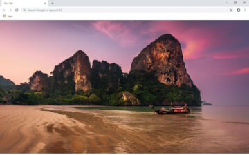 Krabi New Tab & Wallpapers Collection