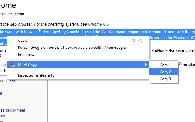 how to copy and paste on google chrome