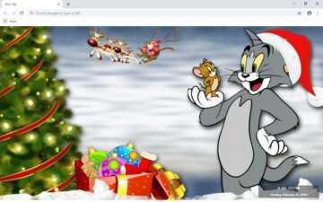 Tom and Jerry New Tab & Wallpapers Collection