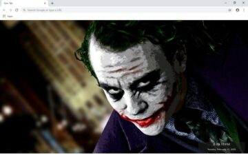 Joker Full HD Custom New Tab