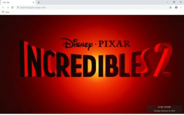Incredibles 2 New Tab & Wallpapers Collection