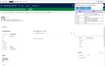 Extension for Dynamics CRM