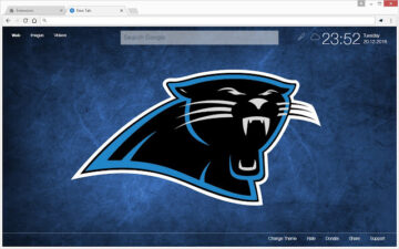 NFL Carolina Panthers Wallpaper Custom NewTab
