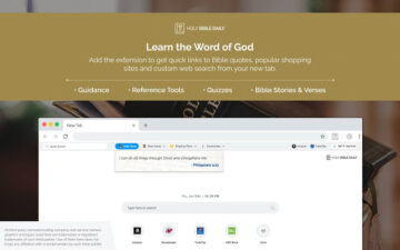 Holy Bible Daily BETA EXTENSION