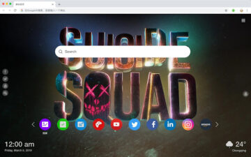 Suicide Squad Hot DC HD New Tabs Theme