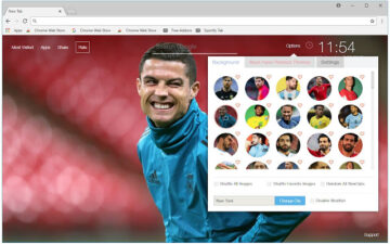 World Cup Football Stars Wallpapers HD NewTab