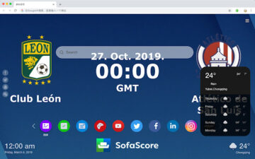 Atletico San Luis New Tab Theme HD