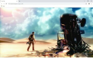Uncharted 3: Drake's Deception New Tab Theme