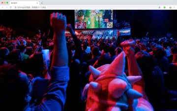E-sports pop events HD New tabs Themes