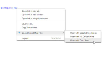 Open Online Office Files