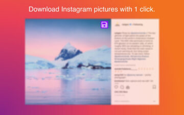 1-Click IG Picture Downloader