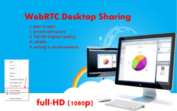 WebRTC Desktop Sharing