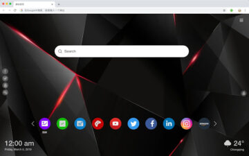 Abstract Popular 4K HD New Tabs Theme
