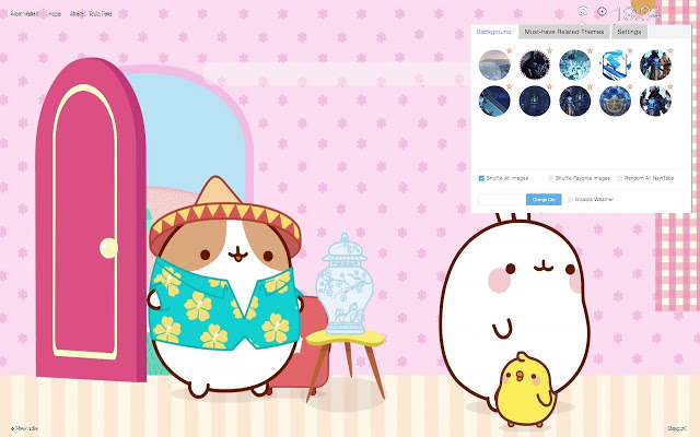 Molang Hd Wallpapers New Tab Browser Addons Google Chrome Extensions