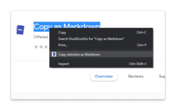Copy as Markdown