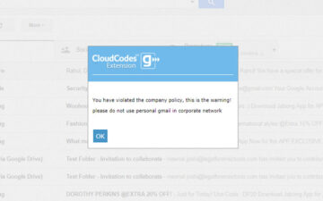 CloudCodes Extension gControl-2