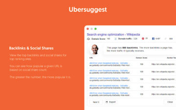 Ubersuggest - SEO and Keyword Discovery