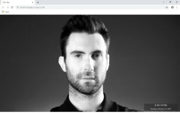 Adam Levine New Tab & Wallpapers Collection