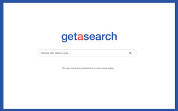 Getasearch — Search Engine with no logs.