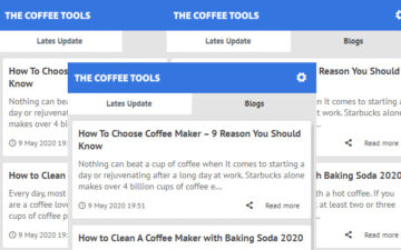 The Coffee Tools - Latest News Update