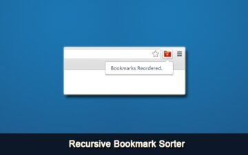 Recursive Bookmark Sorter