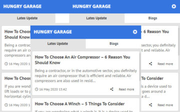 Hungry Garage - Latest News Update
