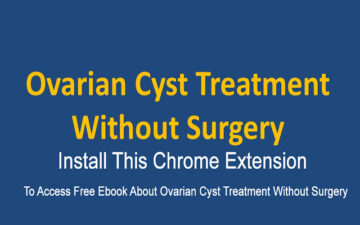 Ovarian Cyst Treatment Without Surgery