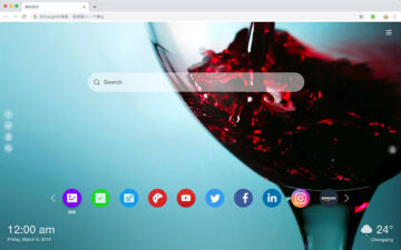 Wine New Tab Page HD Wallpapers Themes