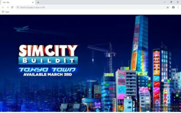 SimCity Buildlt New Tab Theme