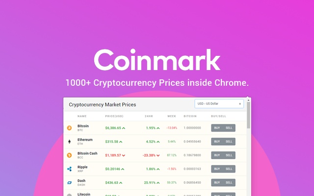 cryptocurrency google chrome extension