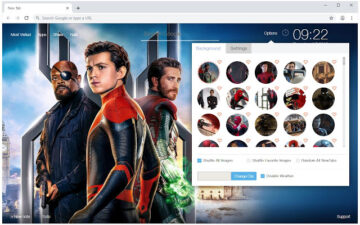 Spider-Man Far From Home - Spiderman New Tab