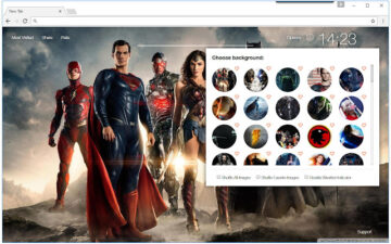 DC Comics Backgrounds New Tab - freeaddon.com