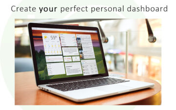ProductivityTab — Custom Homepage Dashboard
