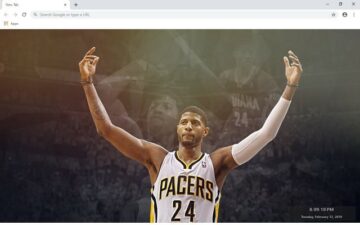 Paul George New Tab & Wallpapers Collection