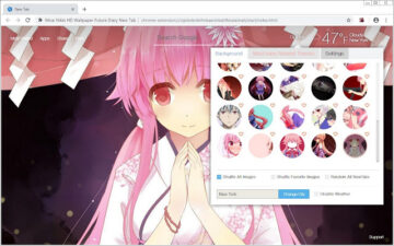 Mirai Nikki Wallpapers HD Future Diary NewTab