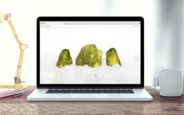 Peridot New Tab Stone Theme