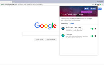 Extension manager for Chrome™
