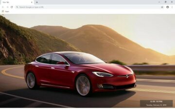 Tesla New Tab & Wallpapers Collection